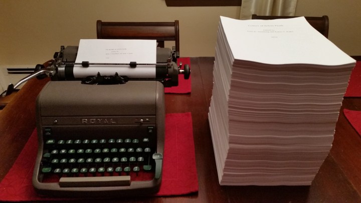 Letters_and_Royal_typewriter